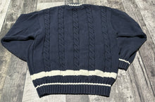 Load image into Gallery viewer, Gap navy/cream sweater - Hers size M
