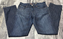 Load image into Gallery viewer, Mavi dark blue mid rise straight leg jeans - Hers size 29
