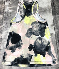 Load image into Gallery viewer, lululemon black/yellow/peach tank top - Hers size approx S
