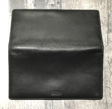 Load image into Gallery viewer, Coach black check book

