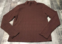 Load image into Gallery viewer, Maeve brown turtleneck long sleeve - Hers size L
