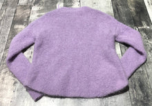 Load image into Gallery viewer, Babaton lavender fuzzy long sleeve sweater - Hers size XS
