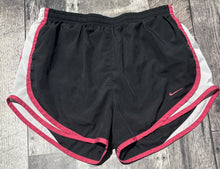 Load image into Gallery viewer, Nike black/pink/white athletic shorts - Hers size S
