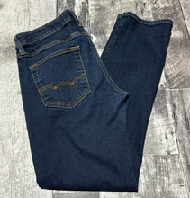 Load image into Gallery viewer, American Eagle dark blue slim straight jeans - His size 32X32
