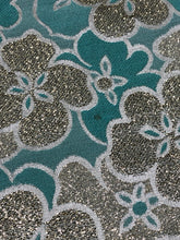 Load image into Gallery viewer, Banana Republic turquoise/gold skirt - Hers size 8
