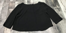 Load image into Gallery viewer, Babaton black 3/4 sleeve blouse - Hers size S
