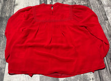 Load image into Gallery viewer, GAP red long sleeve blouse - Hers size XS
