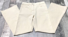 Load image into Gallery viewer, Wilfred Free cream high rise flare jeans - Hers size 4
