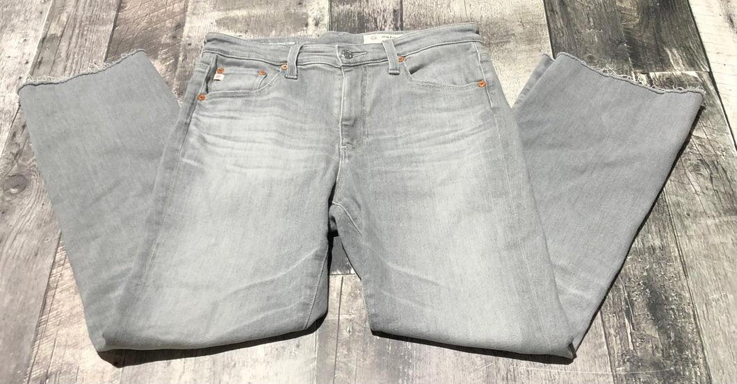 AG light grey high rise boot crop jeans - Hers size 29