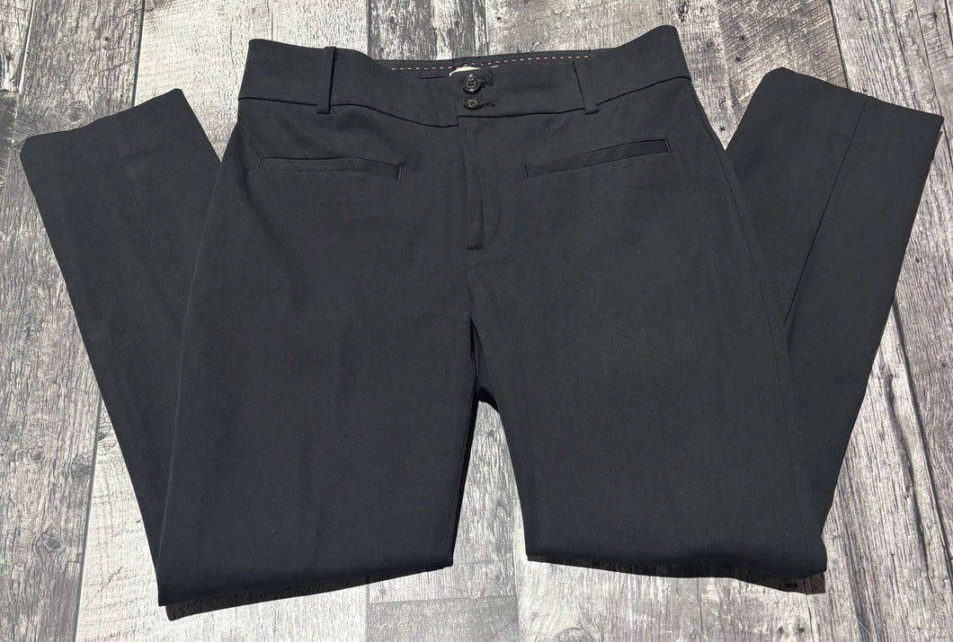 Anthropologie black mid rise dress pants - Hers size 4