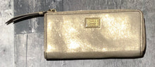 Load image into Gallery viewer, Coach gold wallet
