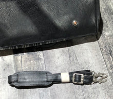 Load image into Gallery viewer, lululemon black/white gym bag
