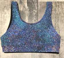 Load image into Gallery viewer, lululemon blue/purple sports bra - Hers size approx S
