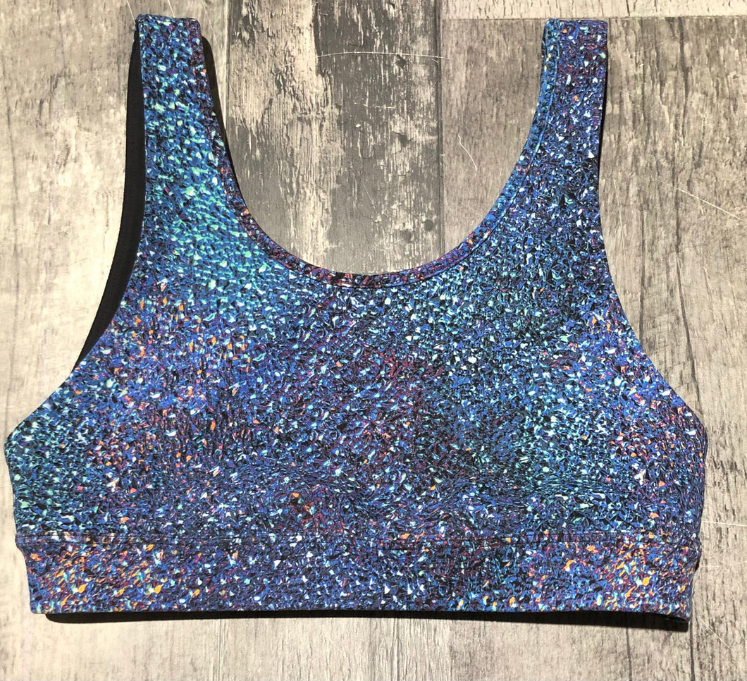 lululemon blue/purple sports bra - Hers size approx S