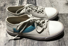 Load image into Gallery viewer, Diesel off white/blue sneakers - Hers size 7
