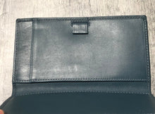 Load image into Gallery viewer, Coach blue checkbook holder
