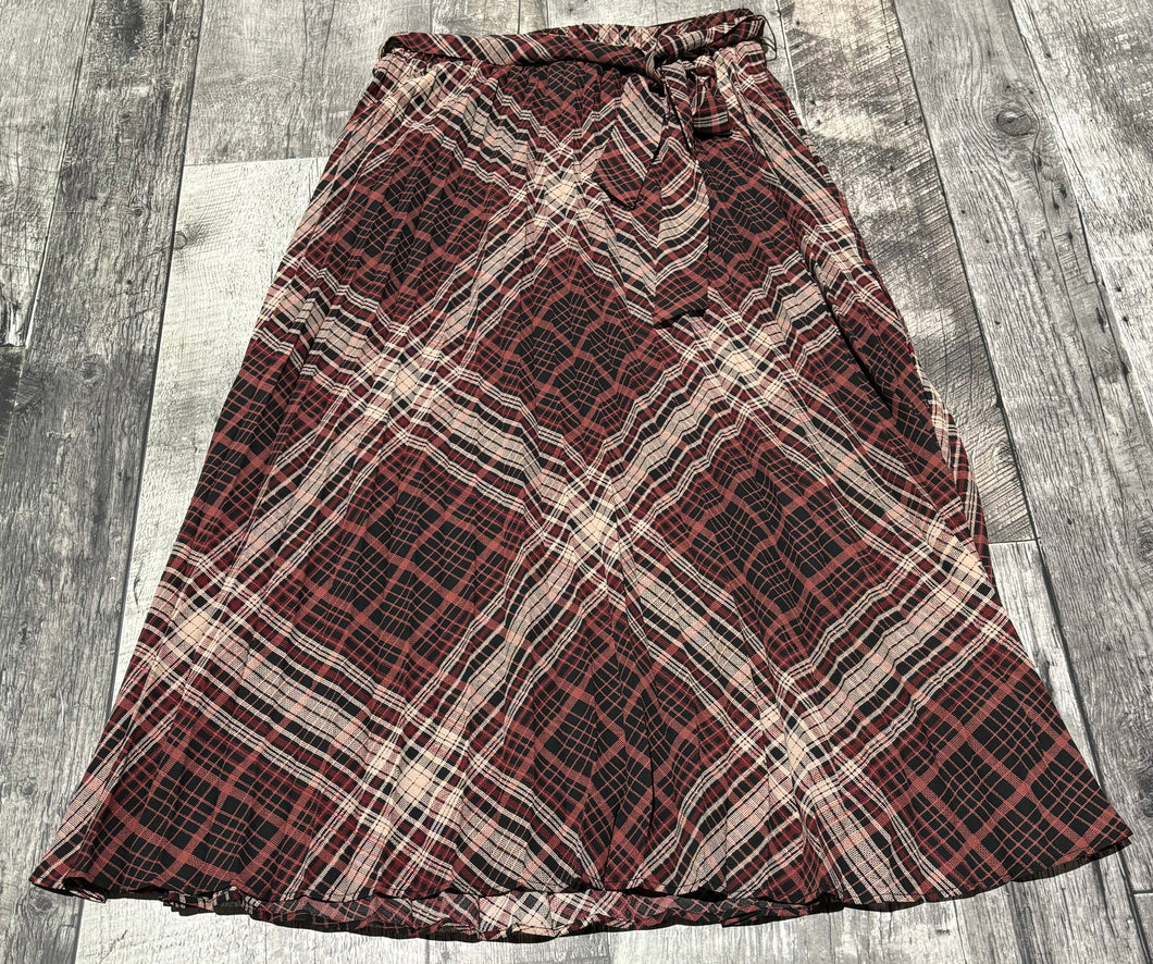 RW&CO red/cream skirt - Hers size XS