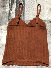 Load image into Gallery viewer, Wilfred brown cropped tank top - Hers size 2XS
