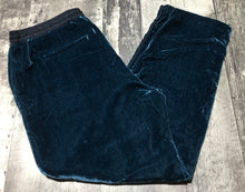 Load image into Gallery viewer, Elevenses dark blue velvet pants - Hers size M

