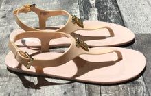 Load image into Gallery viewer, Michael Kors pale pink/beige sandals - Hers size 9
