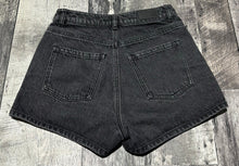 Load image into Gallery viewer, Twik dark grey high rise denim shorts - Hers size 26
