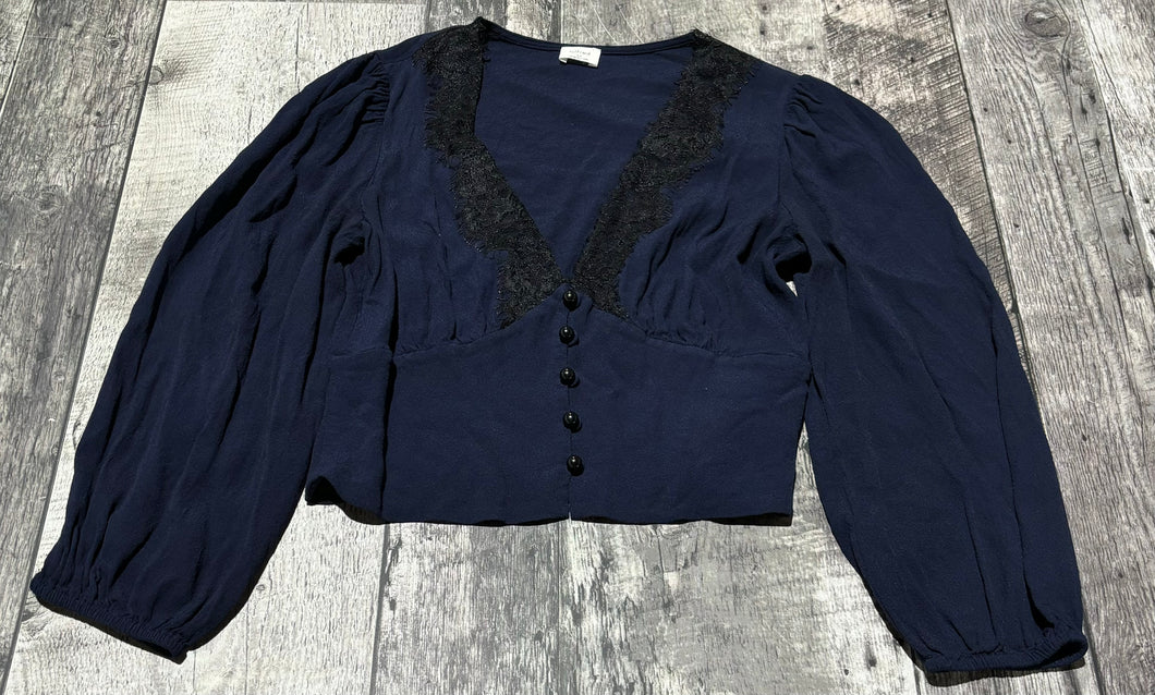 Wilfred navy/black blouse - Hers size XS