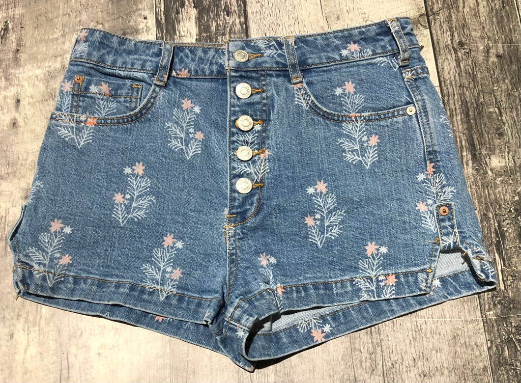 Pilcro blue/pink high rise denim shorts - Hers size 28