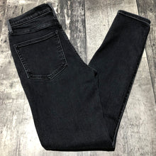 Load image into Gallery viewer, Denim Forum black high rise skinny jeans - Hers size 26 30L

