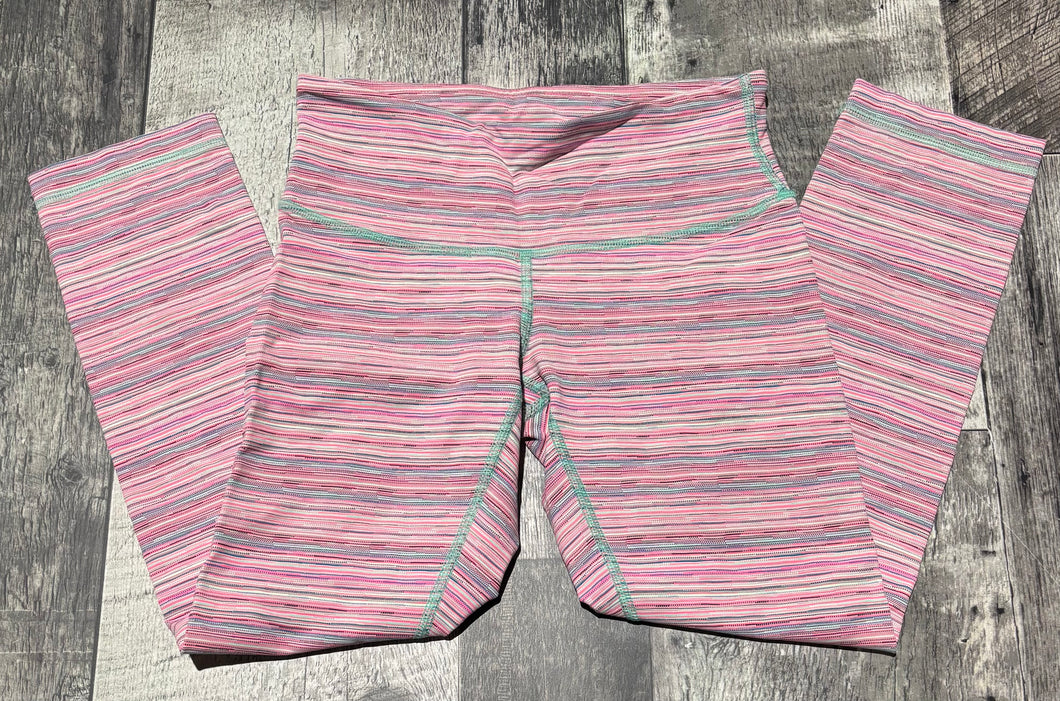 lululemon pink cropped leggings - Hers size 4