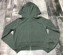 Load image into Gallery viewer, TNA green crop hoodie - Hers size S
