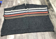 Load image into Gallery viewer, Community grey/cream/orange/blue shawl - Hers size XS
