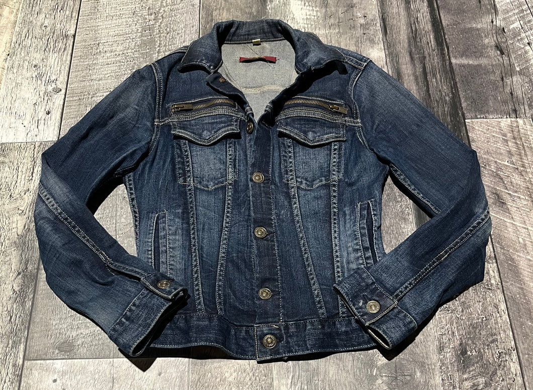 7 for all mankind blue denim jacket - Hers size XS