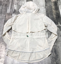 Load image into Gallery viewer, lululemon off white sheer zip up wind breaker - Hers size 10
