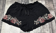 Load image into Gallery viewer, American Eagle black/pink shorts - Hers size XS
