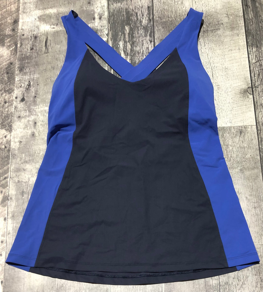 lululemon navy/blue tank top - Hers size 8