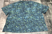 Load image into Gallery viewer, The North Face blue/green cropped tshirt - Hers size M

