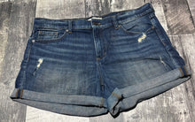 Load image into Gallery viewer, Banana Republic blue mid rise shorts - Hers size 31
