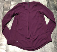 Load image into Gallery viewer, lululemon purple long sleeve athletic top - Hers size approx M
