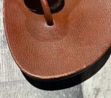 Load image into Gallery viewer, Arnold Churgin brown/bronze sandals - Hers size 9
