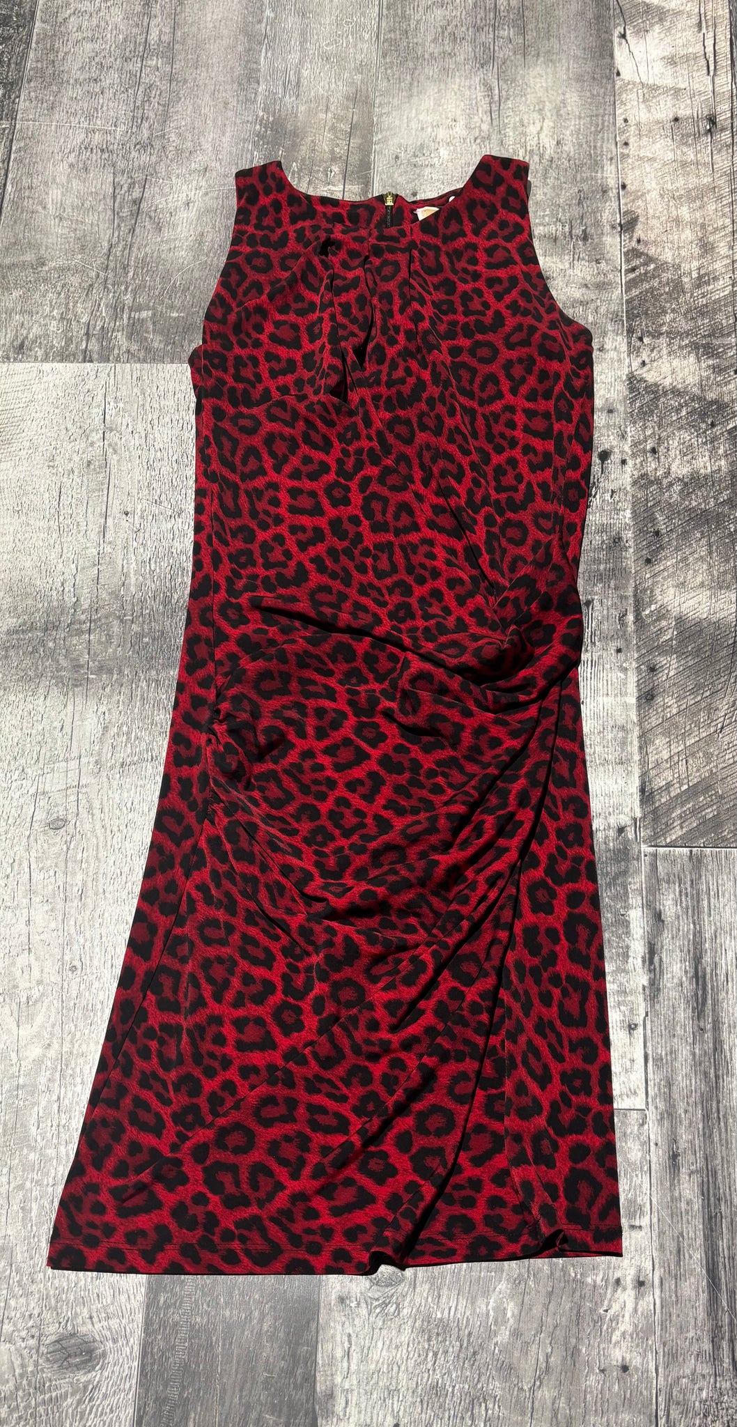Michael Kors red/black dress