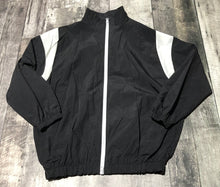 Load image into Gallery viewer, Oak + Fort black/white oversized light windbreaker - Her size S
