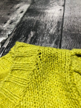 Load image into Gallery viewer, Maeve neon green cropped knit sweater - Hers size XS
