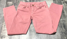 Load image into Gallery viewer, Tory Burch pink mid rise cropped skinny jeans - Hers size 24
