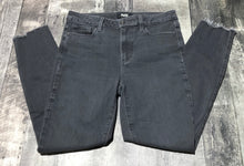 Load image into Gallery viewer, Paige dark grey high rise skinny jeans - Hers size 29
