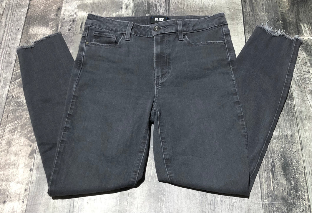 Paige dark grey high rise skinny jeans - Hers size 29