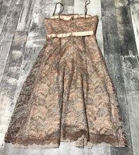 Load image into Gallery viewer, BCBG champagne/gold dress - Hers size 6

