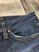 Load image into Gallery viewer, Joe’s dark blue high rise skinny ankle jeans - Hers size 27
