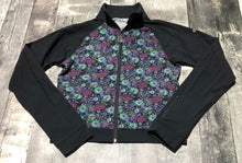 Load image into Gallery viewer, lululemon black/purple/green zip up sweater - Hers size approx S
