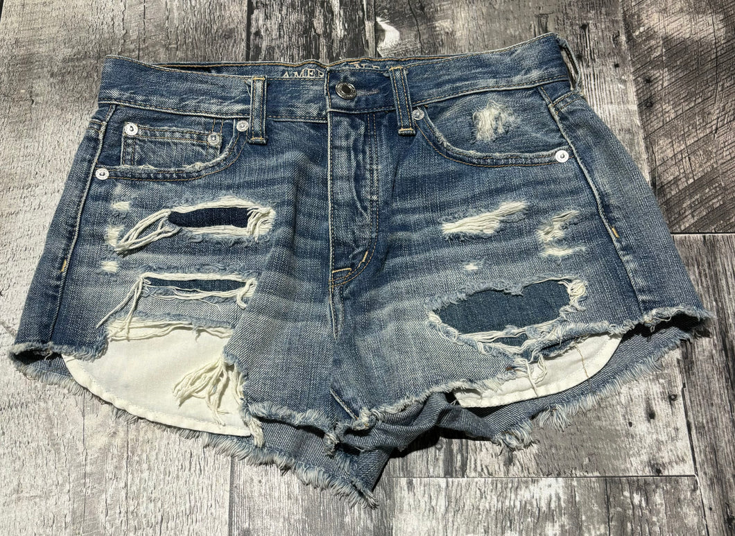 American Eagle blue jean shorts - Hers size 2