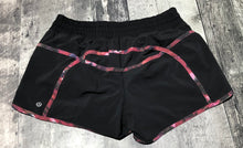Load image into Gallery viewer, lululemon black/red shorts - Hers size 8
